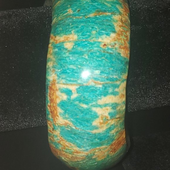 Handmade Colorful Wood Bangle Bracelet - Picture 3 of 4